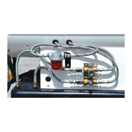 Heat Wagon Heat Wagon External Tank Kit, Chrome TK300